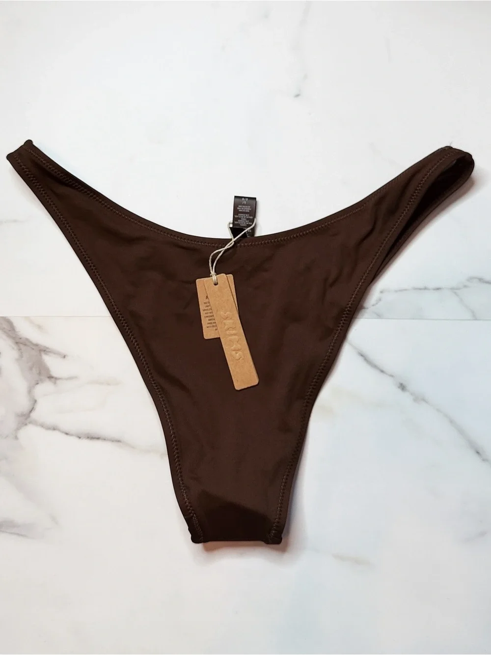 NWT Skims Signature Swim Cheeky Tanga Bikini Bottom